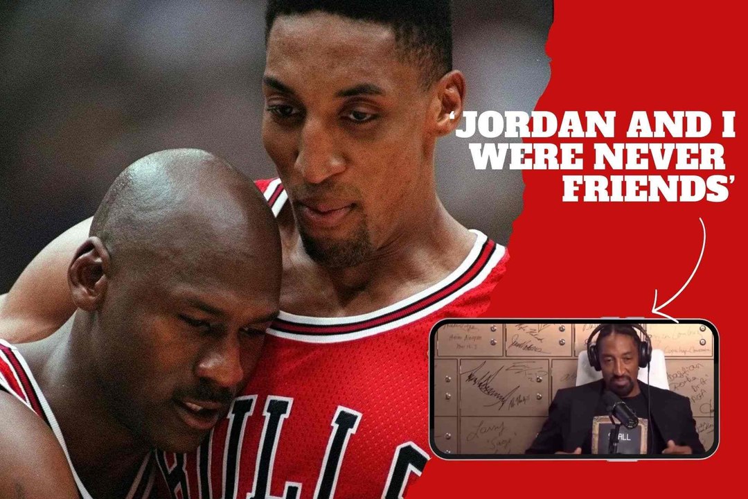 Scottie Pippen reveals that between him and Michael Jordan there was never a friendship “Never great friends”