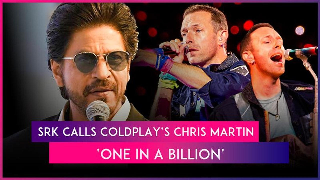 ‘India Loves You’: Shah Rukh Khan Thanks Chris Martin For The Shoutout At Coldplay’s Mumbai Concert