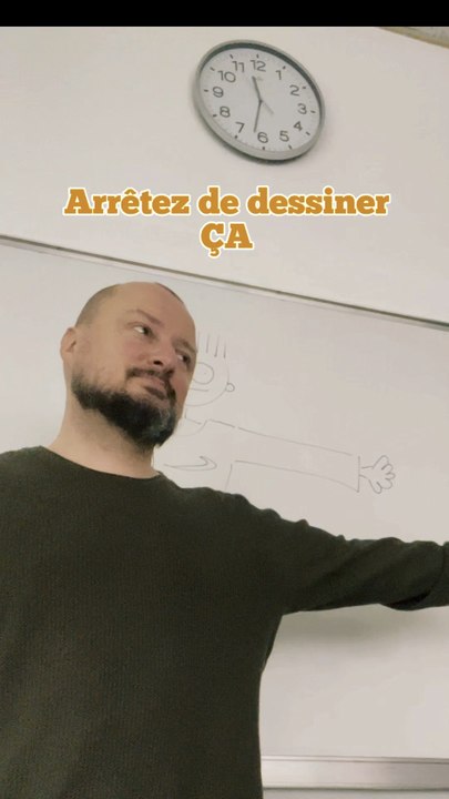 Tuto dessin manche facile