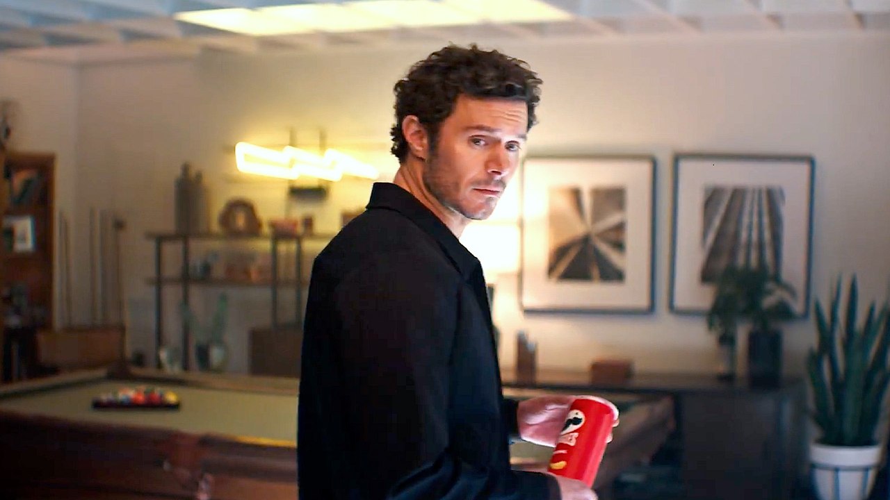 Pringles "Party" Super Bowl 2025 Commercial Tease with Adam Brody