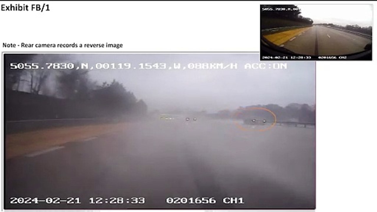 M27 fatal crash video
