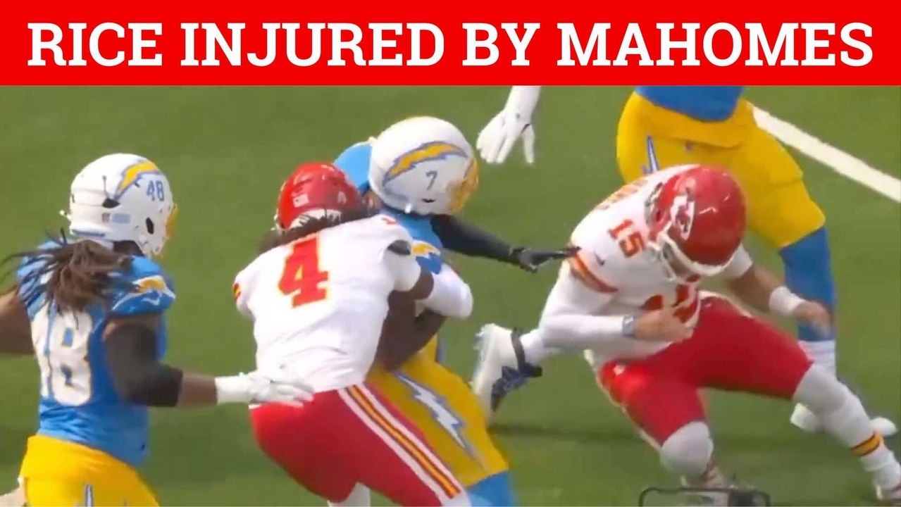 Video of Rashee Rice injury caused by Patrick Mahomes