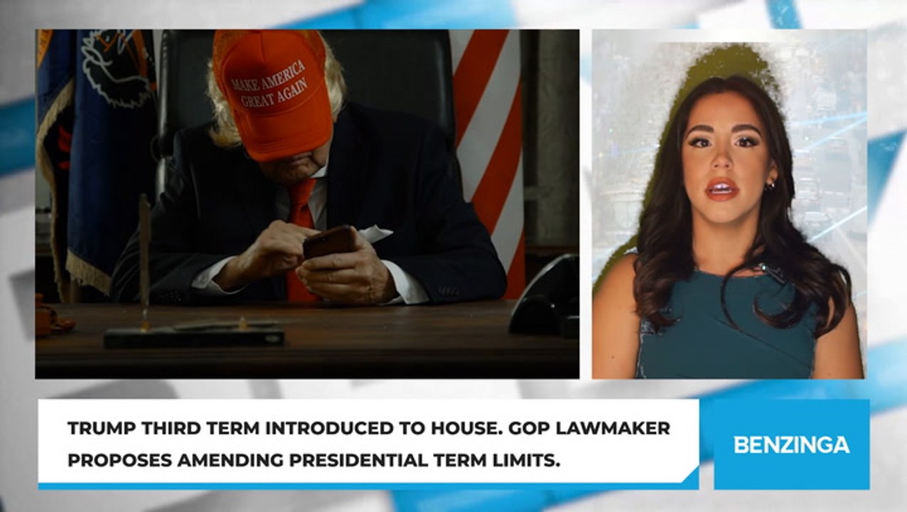 Trump Third Term Introduced To House. GOP Lawmaker Proposes Amending Presidential Term Limits.