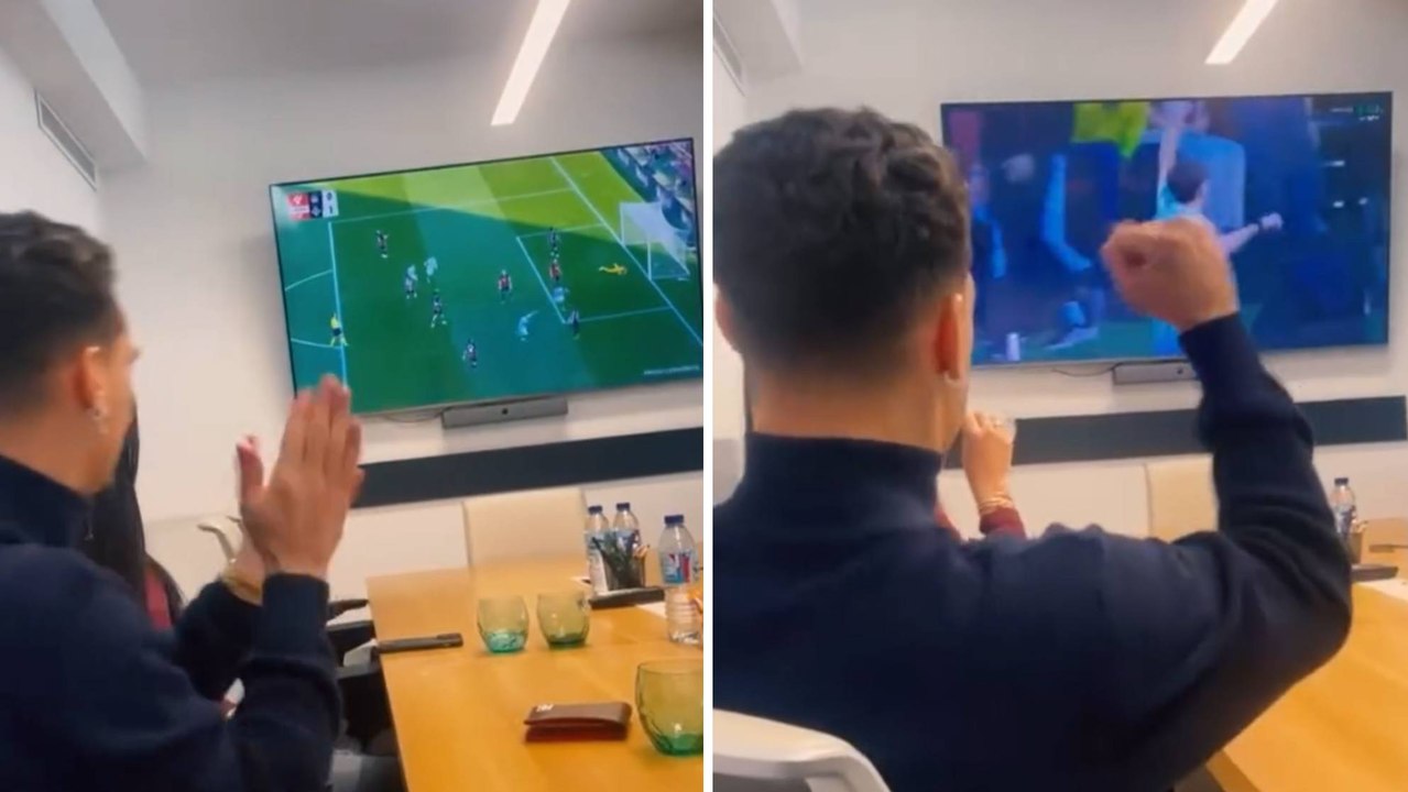 Antony ya celebra los goles del Betis