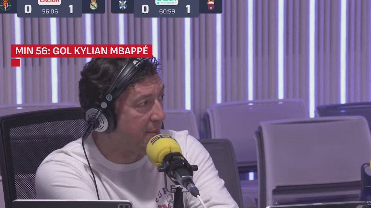 Segundo gol Kylian Mbappé, Valladolid vs Real Madrid