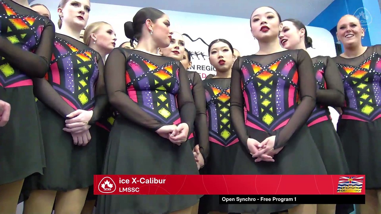 Open Synchro Free Program 1 - 2025 Mountain Regional Synchronized Skating Championships