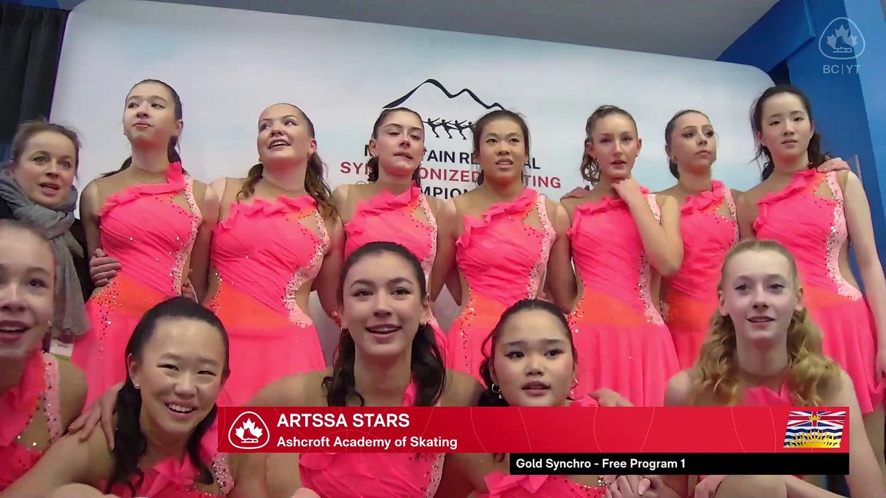 Gold Synchro Free Program 1 - 2025 Mountain Regional Synchronized Skating Championships