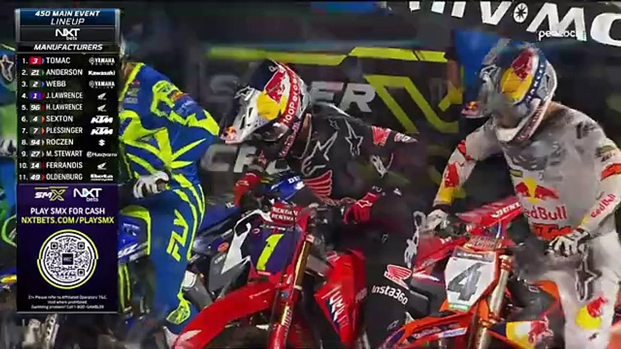 AMA Supercross 2025 Anaheim 2 - 450 Main Event