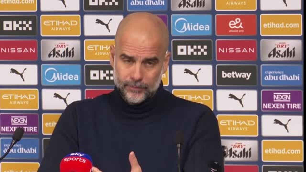 City - Guardiola : ''J'ai remplacé Khusanov pour deux raisons''