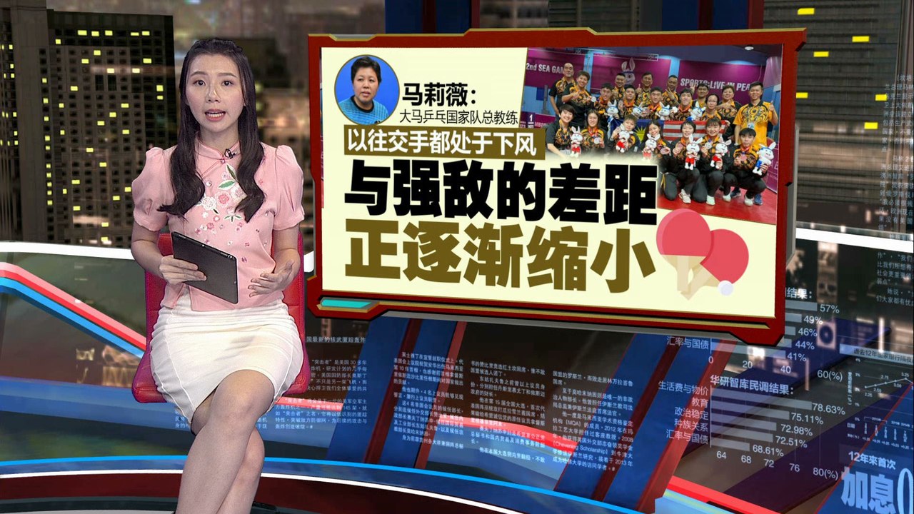 大马乒乓队成国际新星   “与国际强敌差距逐渐缩小中”