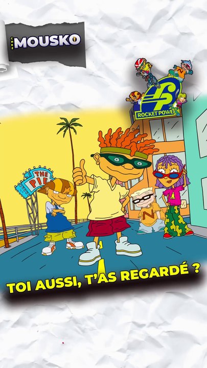 Tu connais Rocket Power ? 📺🛹🏄‍♂️