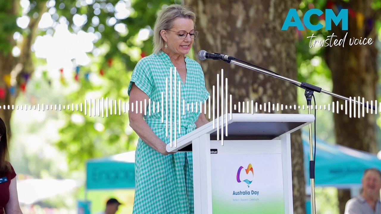 Sussan Ley compares First Fleet to Elon Musk in Australia Day speech