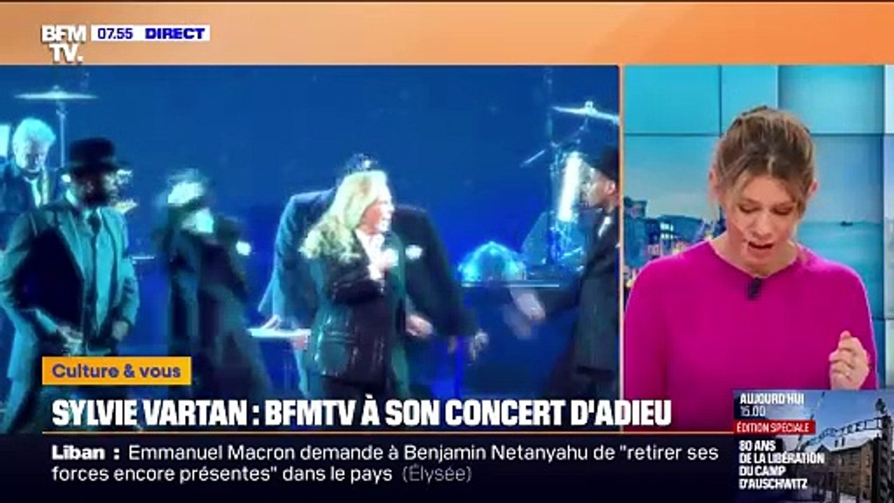 Sylvie Vartan : son dernier concert !