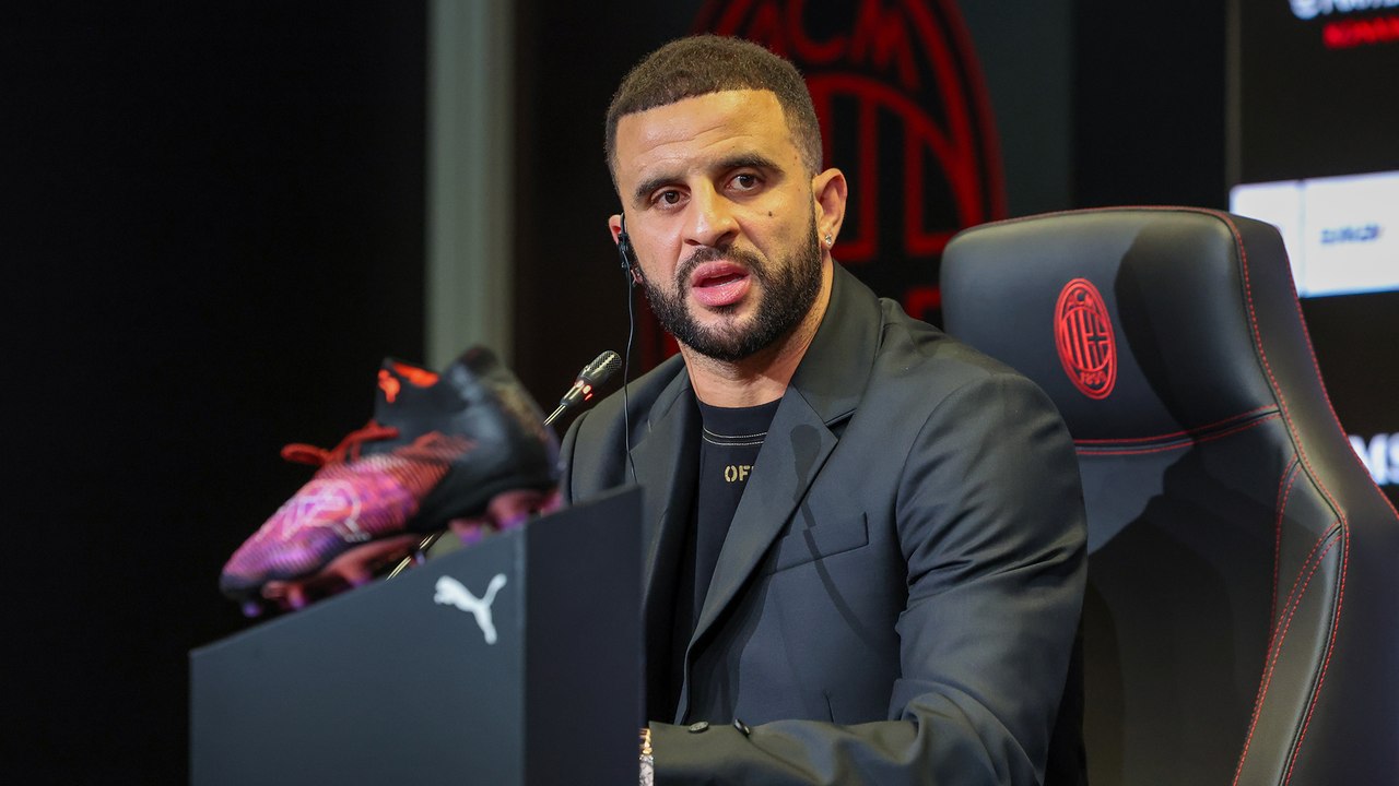Kyle Walker's presentation press conference