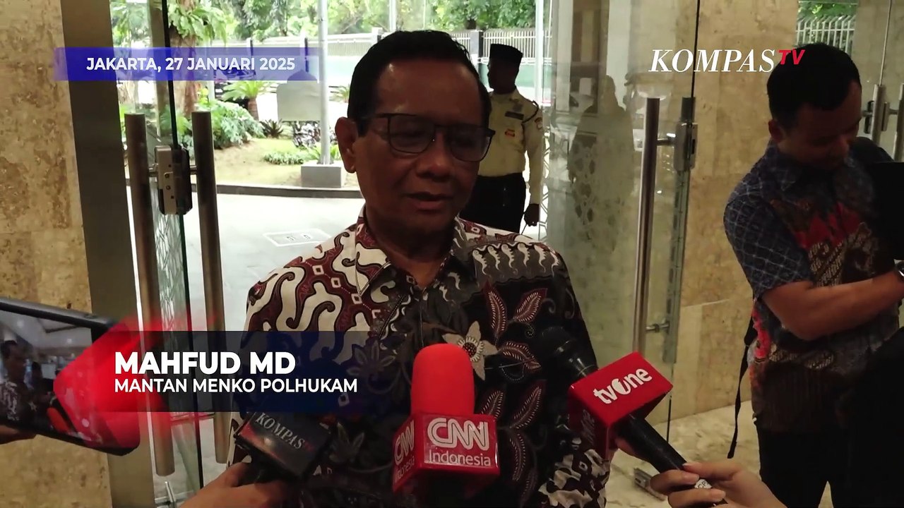 Mahfud Minta Menteri Jangan Takut Bongkar Kasus Pagar Laut | PAGAR LAUT