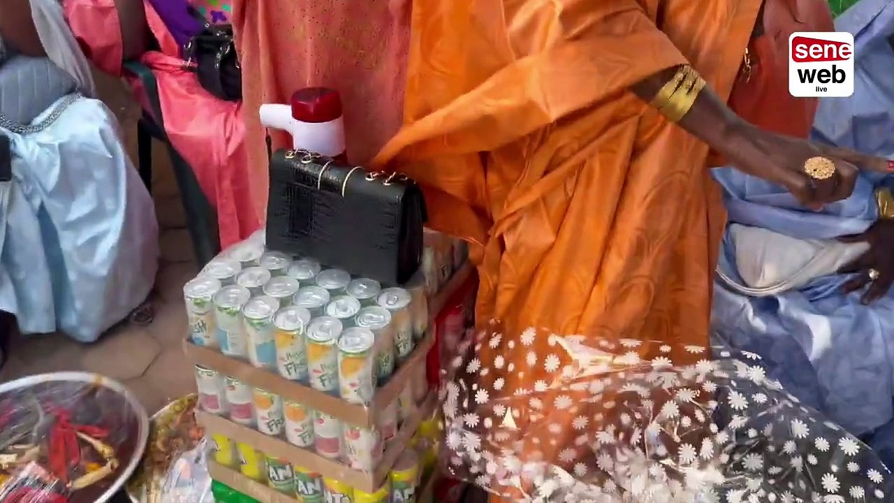 «Yobou Agne chez les Goros de Gaston Mbengue »au Baptême de son fils Makane et Adja koné