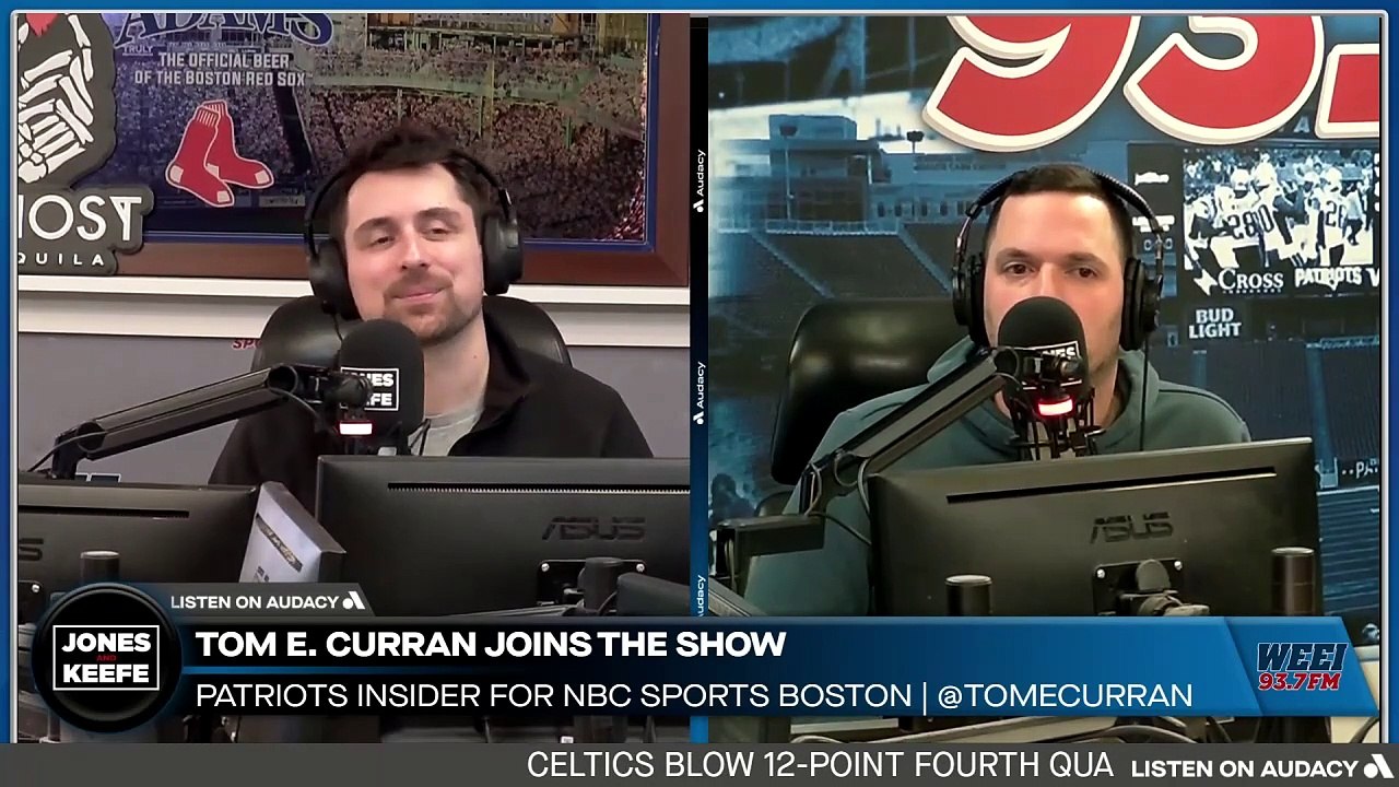 Jones & Keefe: The Patriots are investing in a coaching staff, but will they invest in talent? Tom E. Curran joins the show