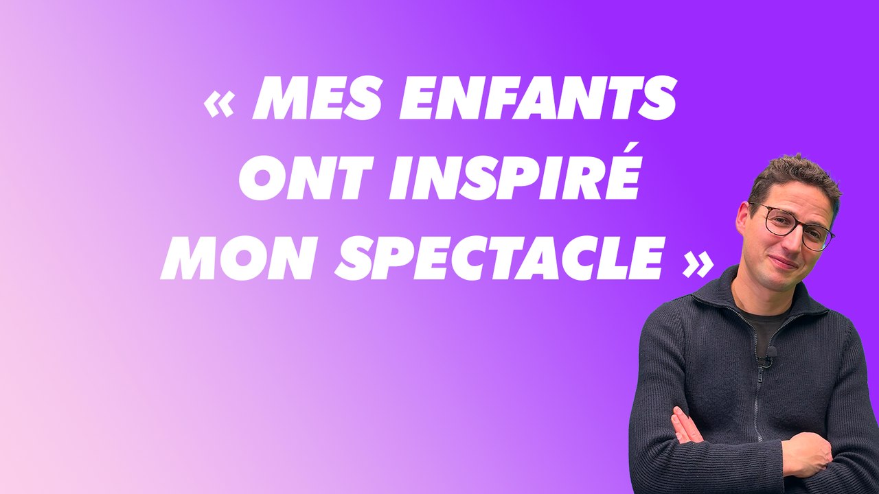 Haroun : " Mes enfants ont inspirés on spectacle"