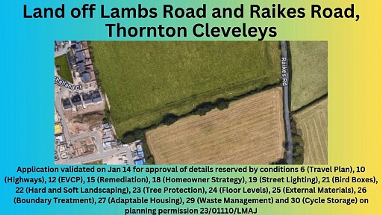 Wyre planning applications Jan 13-Jan 26