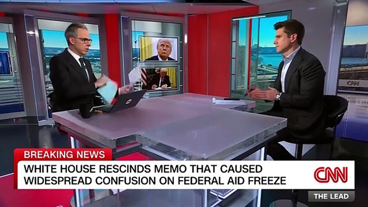 White House rescinds memo on federal aid freeze that sparked confusion