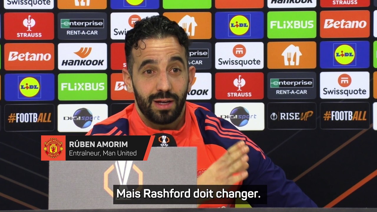 Amorim : "Rashford doit changer"