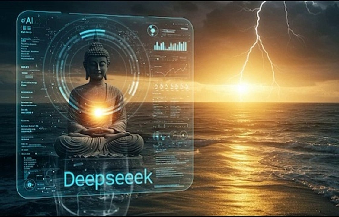 A Spiritual Dialogue Between Buddha and DeepSeek (AI)