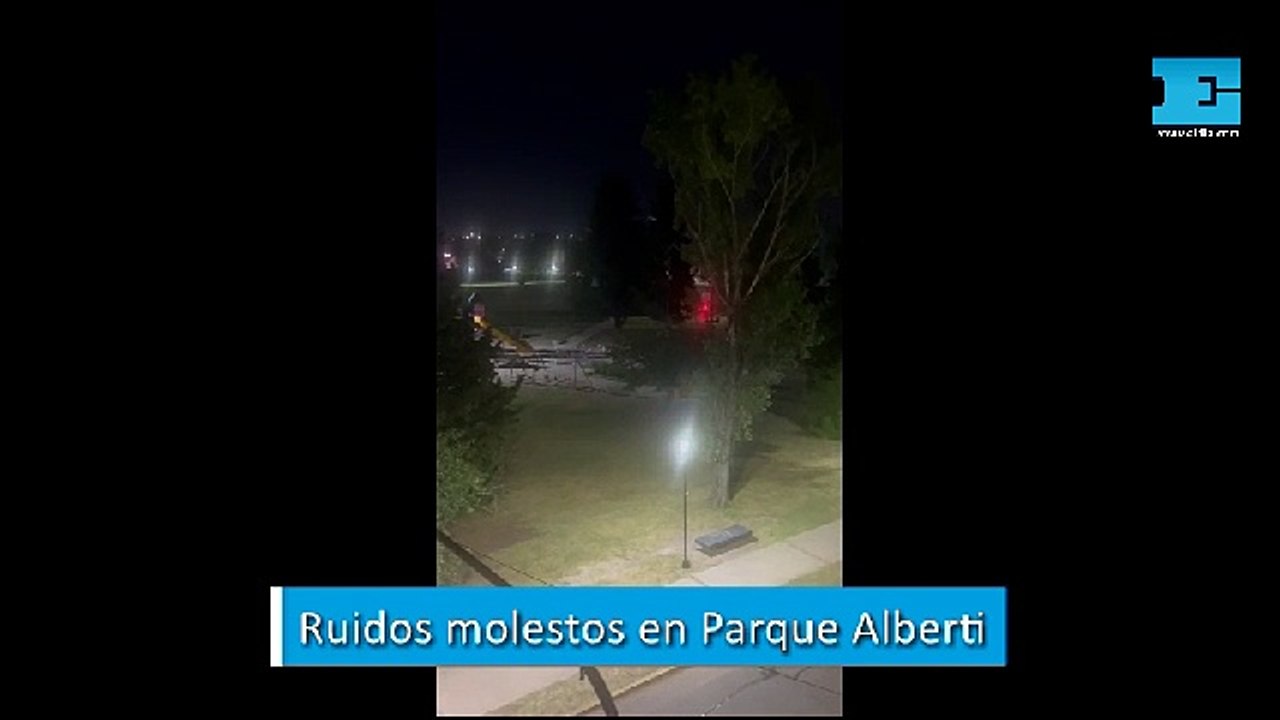 Ruidos molestos por motos en Parque Alberti