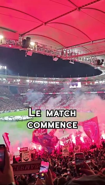 Je t'emmène en parcage parisien face Stuttgart 🔴🔵