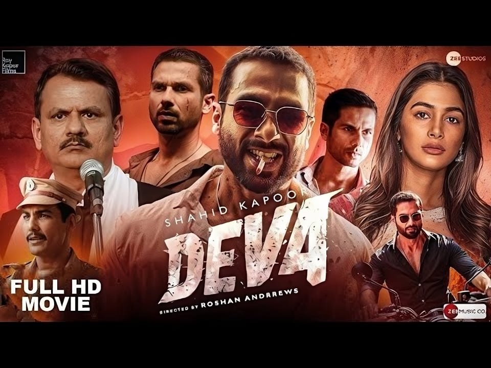 Deva Full Movie in hindi 2025 - Shahid Kapoor Movie 2025 - South Latest Movie in Hindi Dubbed 2025