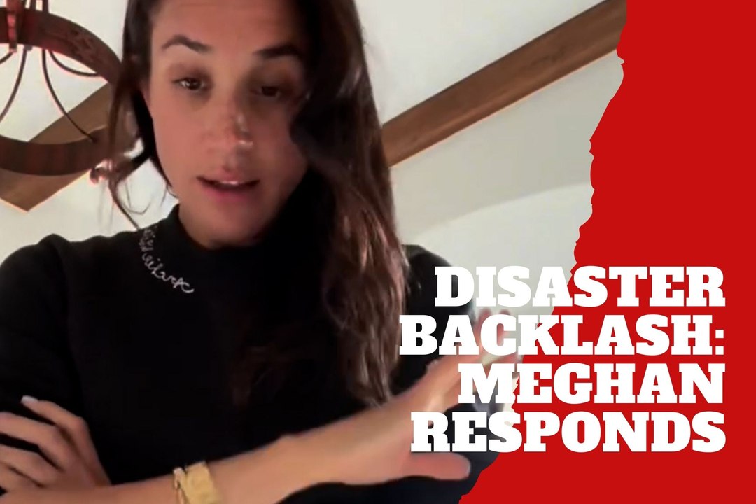 Disaster aid or PR stunt? Meghan Markle responds to backlash with emotional video
