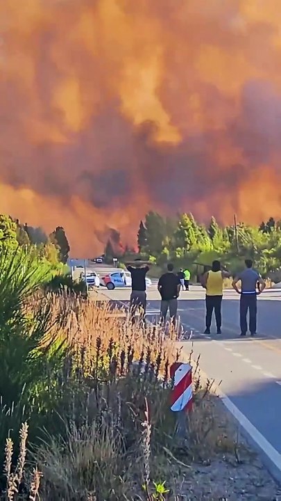 VIDEO INCENDIOS PATAGONIA