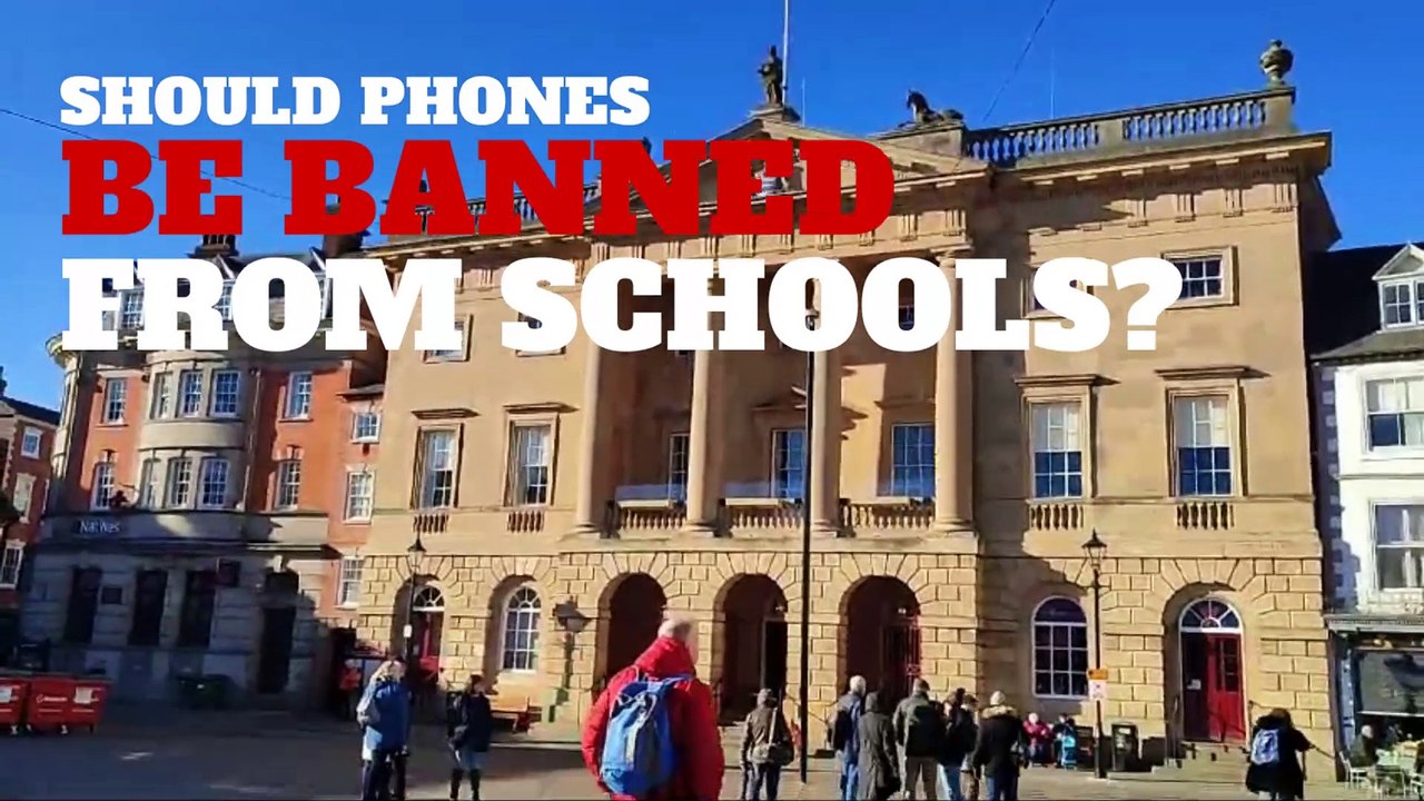 Should phones be banned from schools?