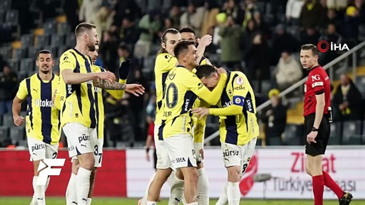 Fenerbahçe - Erzurumspor maçı (VİDEO)