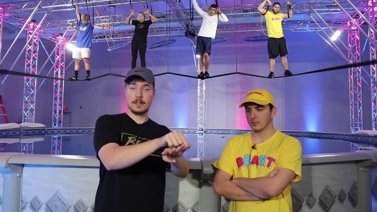 “Last To Fall Wins $1,000,000 💰🔥 | MrBeast Challenge”