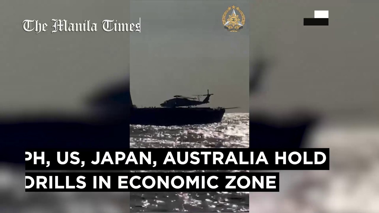 PH, US, Japan, Australia hold drills in economic zone