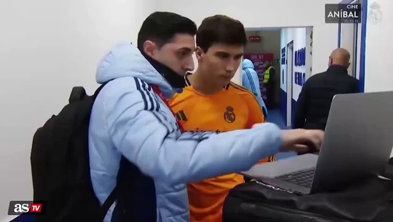 La reacción de Gonzalo al ver su primer gol con el Real Madrid