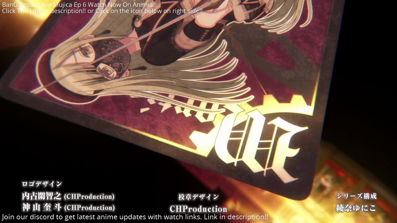 BanG Dream Ave Mujica Ep 6