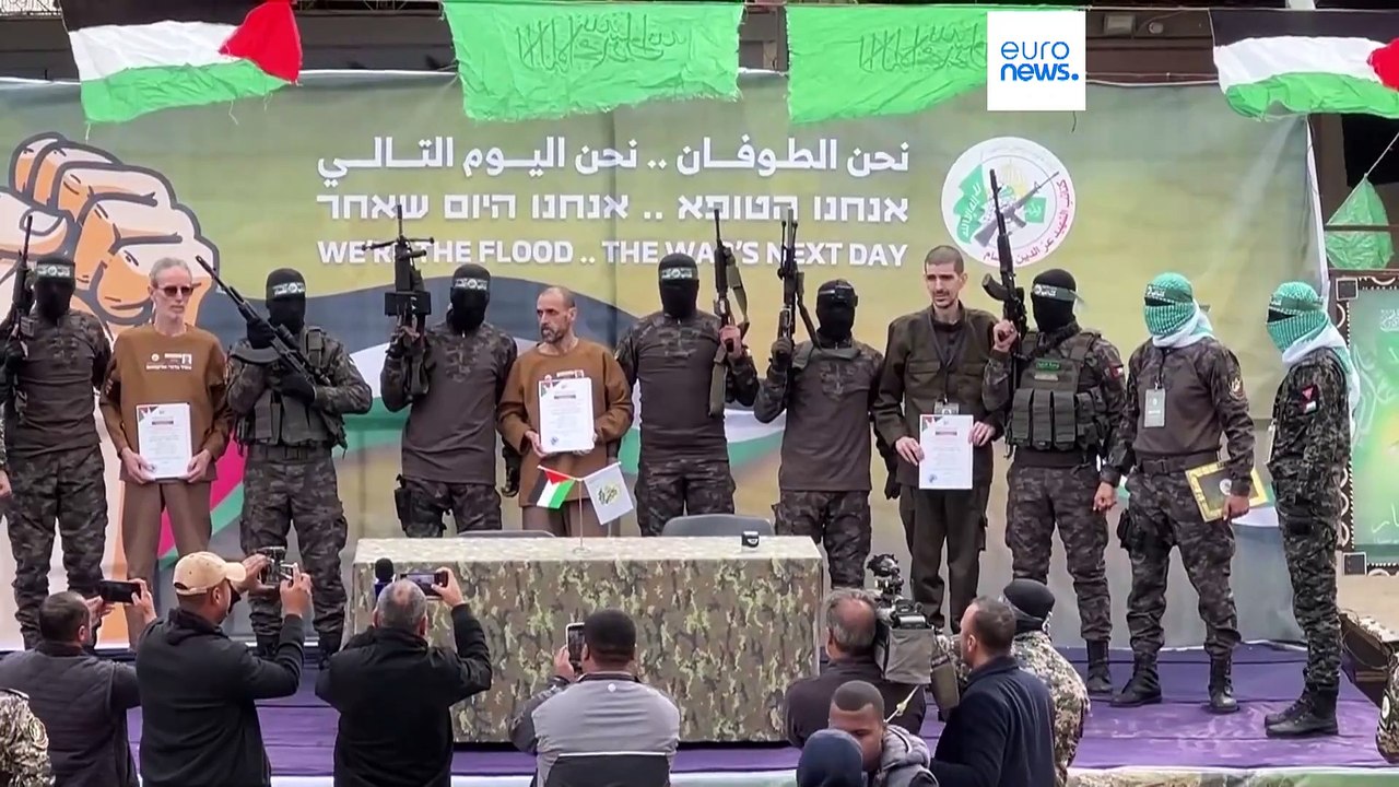 ХАМАС освободил еще троих израильских заложников в обмен на 183 палестинских заключенных