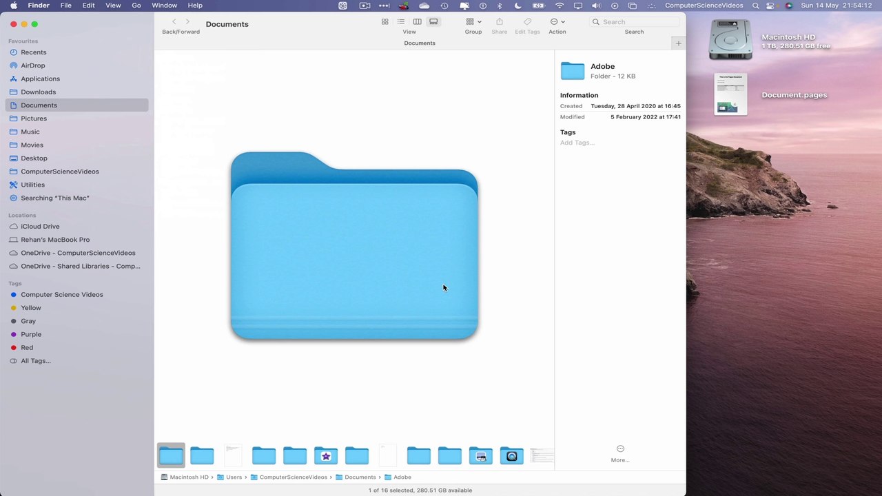 How to CHANGE the View Using a Shortcut On the Finder Application Using a Mac - Basic Tutorial | New
