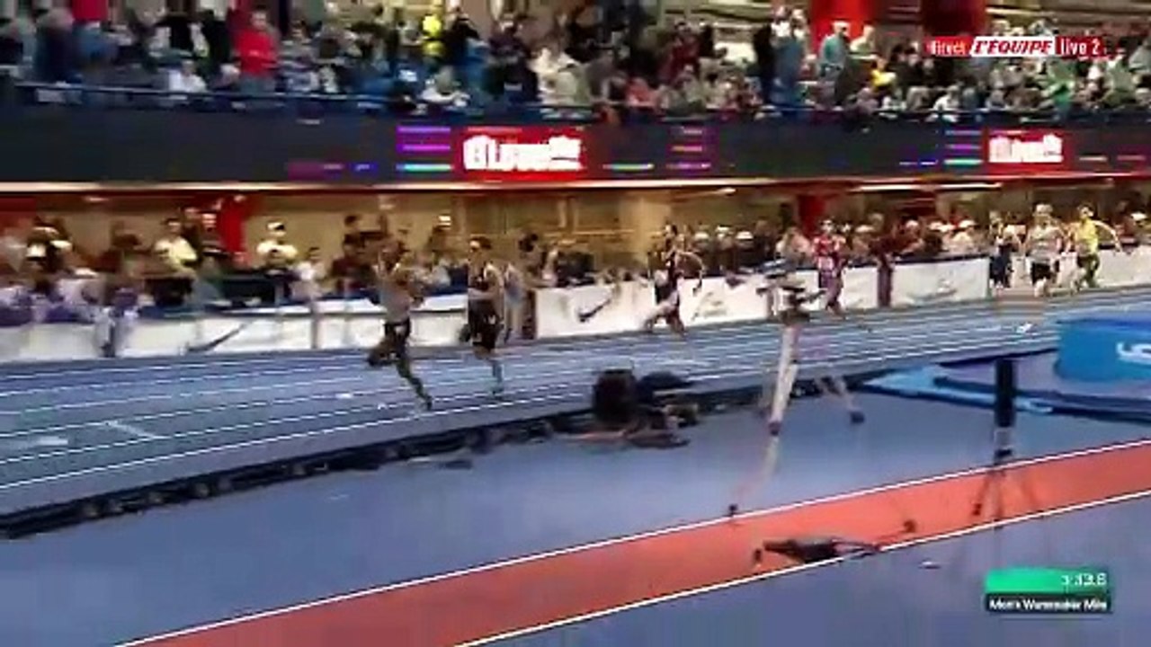 Record du monde pour Yared Nuguse sur le Mile - Athlétisme - Meeting indoor de New York