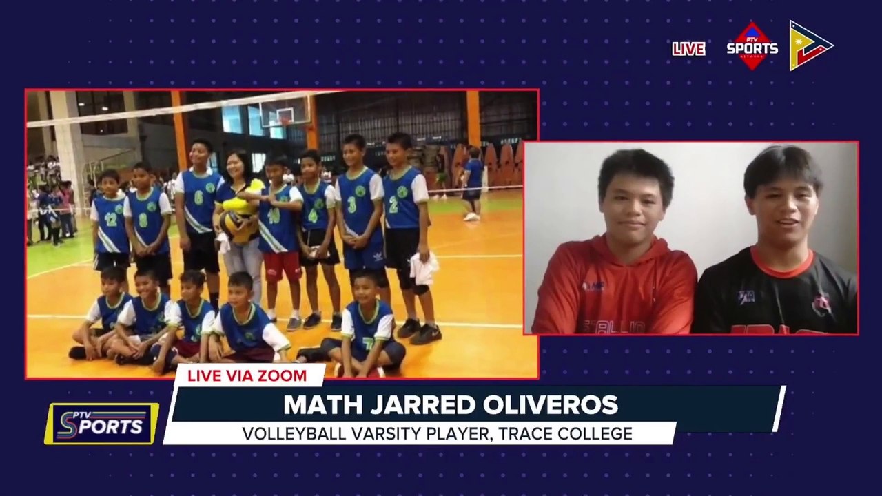 Sports Banter | Math Denver Oliveros at Math Jarred Oliveros  volleyball varsity player, Trace College