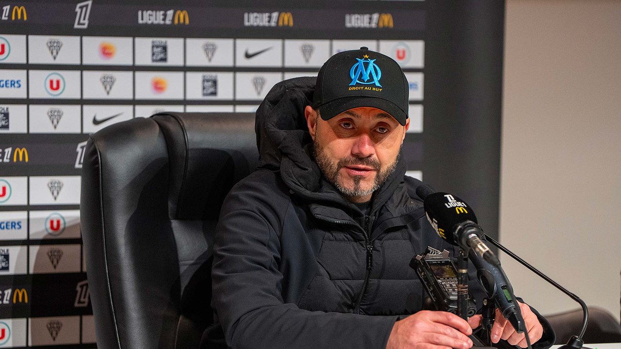 Angers 0-2 OM : La réaction de Roberto De Zerbi