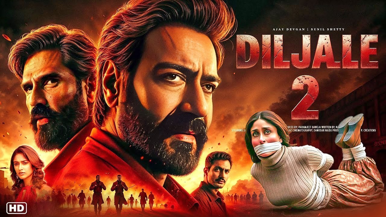DILJALE 2 {2025] Ajay Devgn New Action Blockbuster Movie - Full Movie New Hindi Release Action Movie