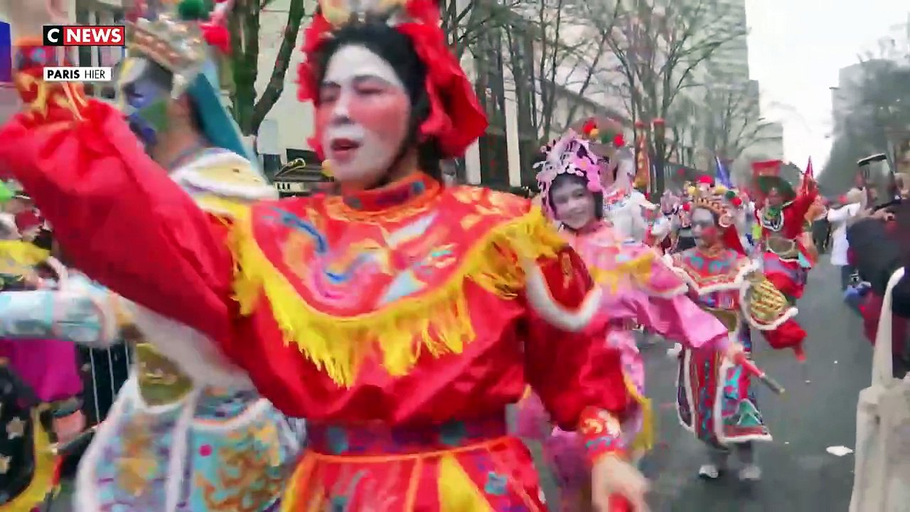 La célébration du nouvel an chinois à Paris
