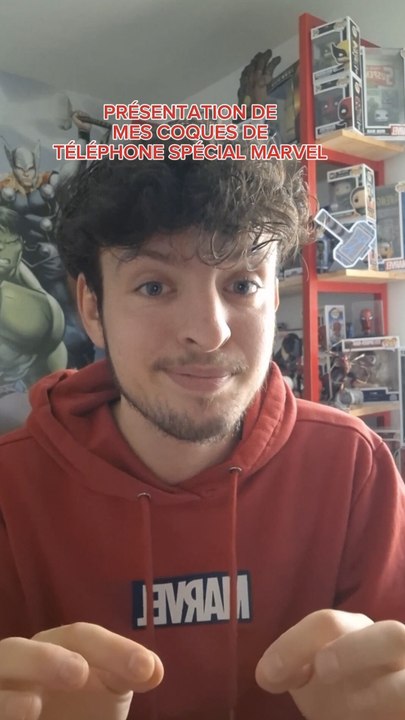 Présentation de mes COQUES de téléphone SPÉCIAL Marvel