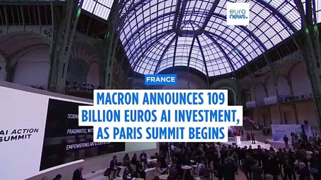World leaders and tech giants converge in Paris for AI summit