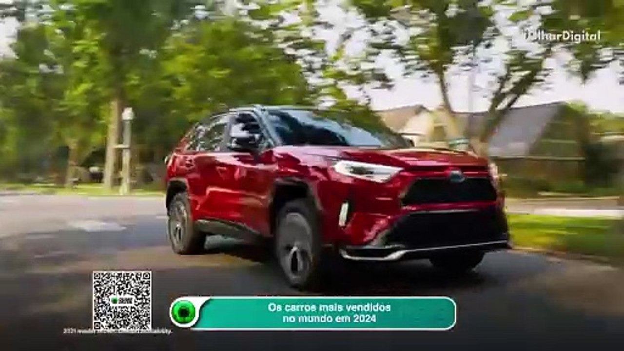 Os carros mais vendidos no mundo em 2024