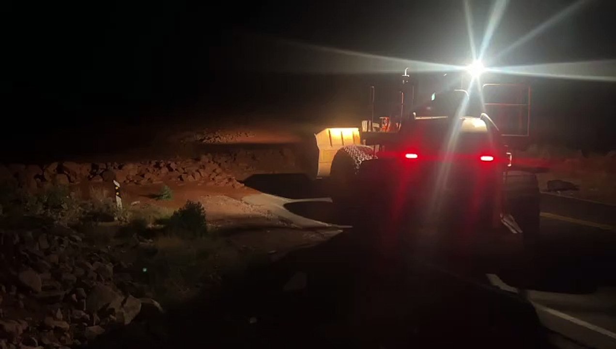 Así se trabaja para despejar la ruta a Chile luego del alud