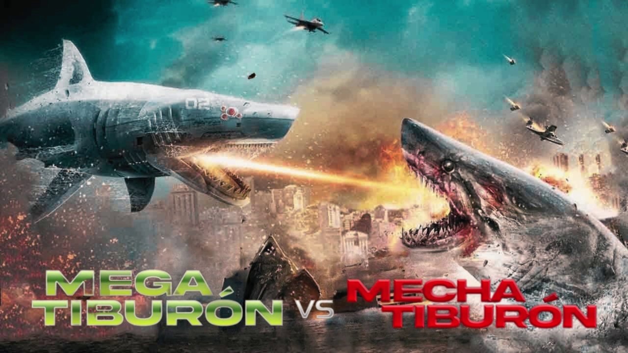 Mega Tiburón vs Mecha Tiburón | Película Completa Español Latino HD (1080p) | Monstruos Gigantes