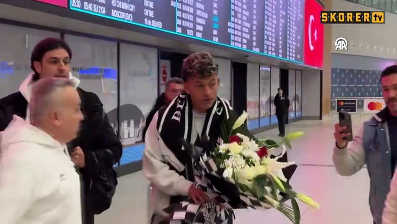 Beşiktaş'ın yeni transferi Ricardo, İstanbul'a geldi